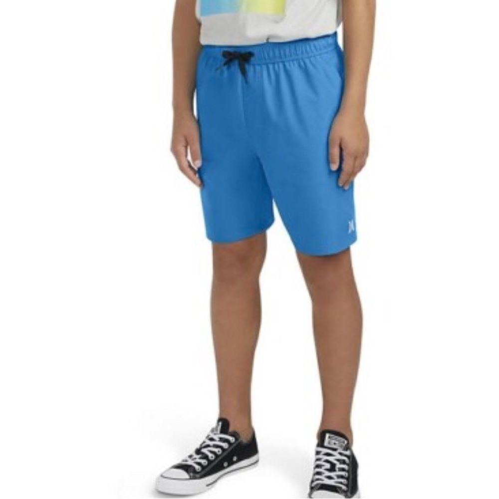 NWT Hurley Youth Hybrid Kids Vibrant Blue Shorts SZ XXL (18-20)